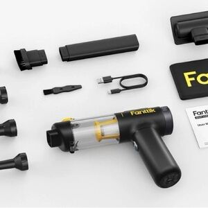 Black Handheld Vacuum Cleaner